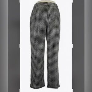 Christian Siriano runway patterned lightweight elastic pull on pants